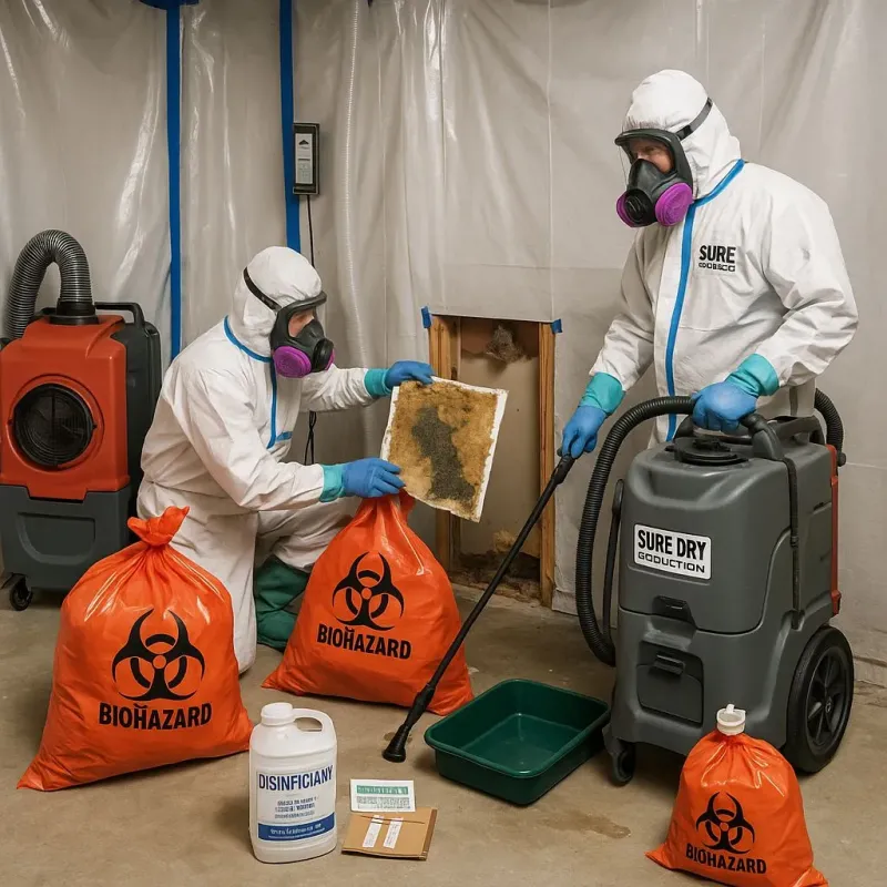 Contaminated Water Handling Protocols process in Central City, IL
